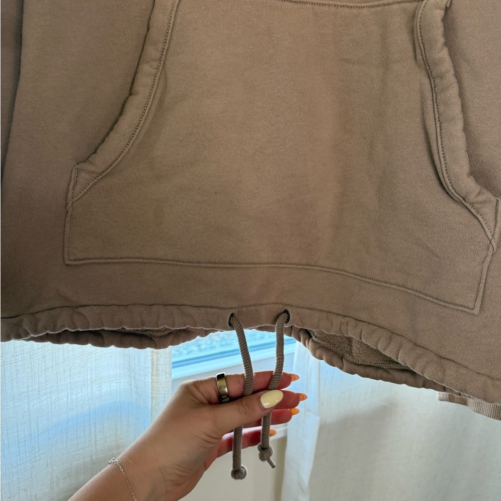 Vans Men's Tan Zip-Up Sweater - Picture 4 of 6